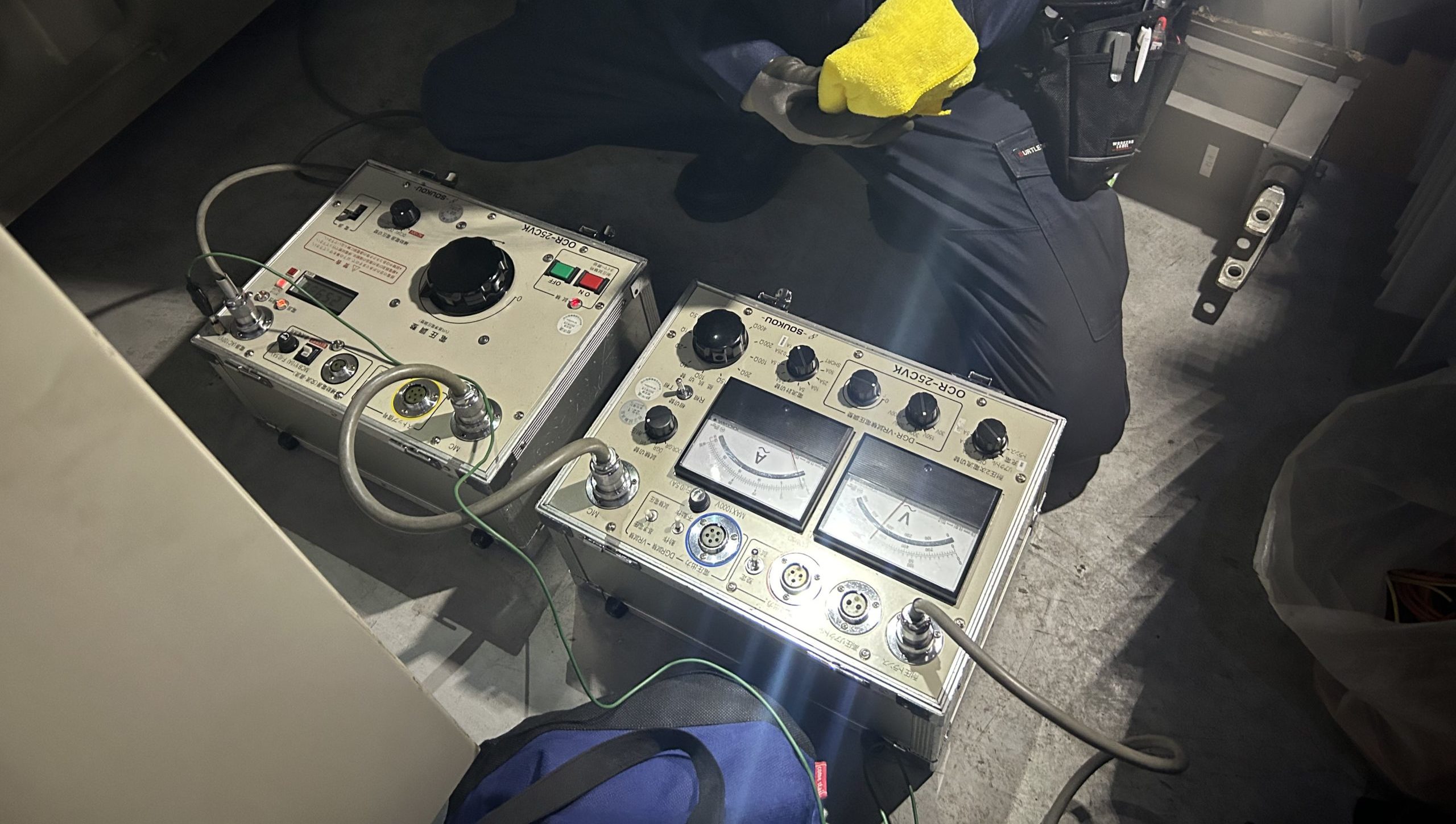 耐圧試験の実施例