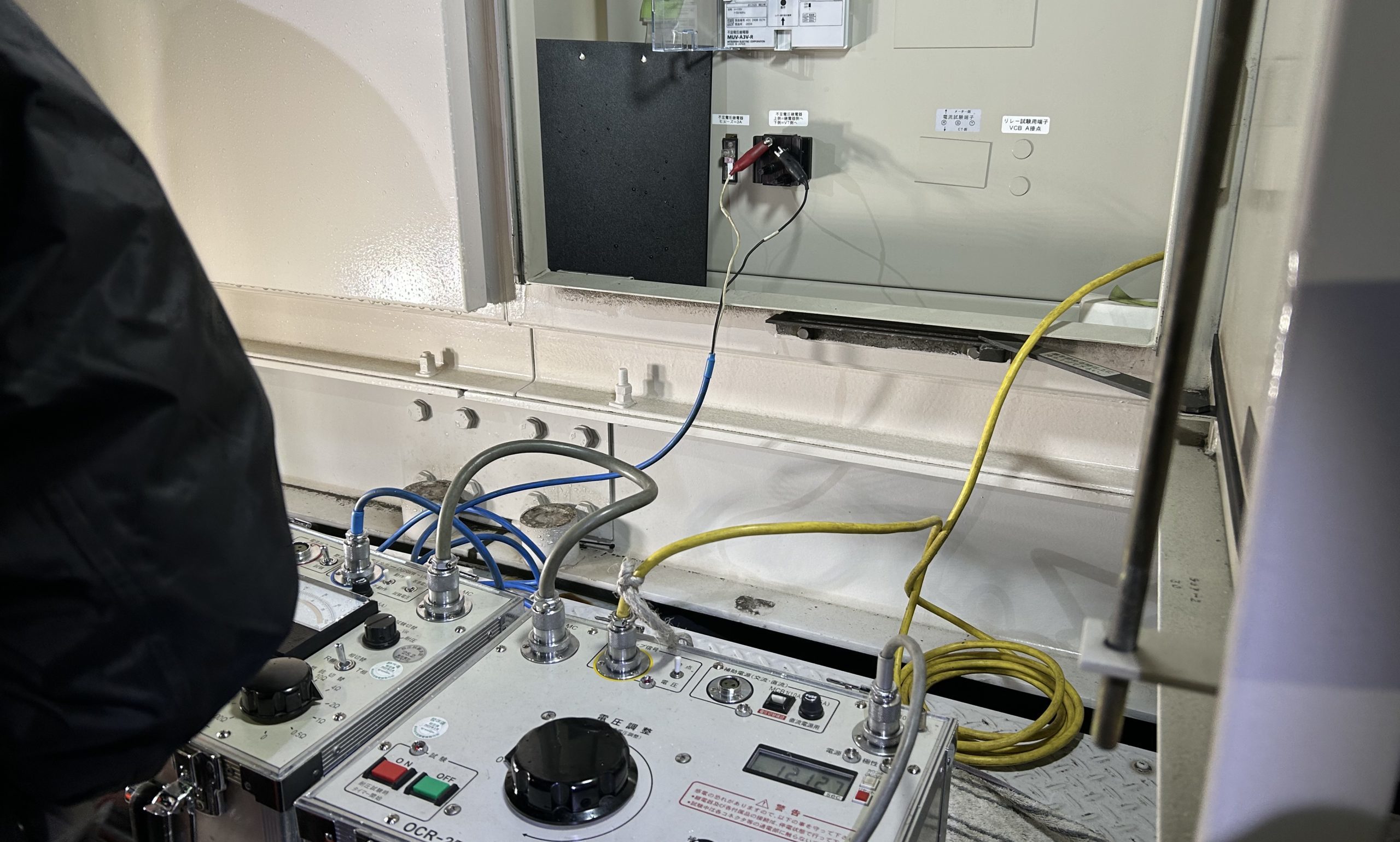 継電器試験の実施例